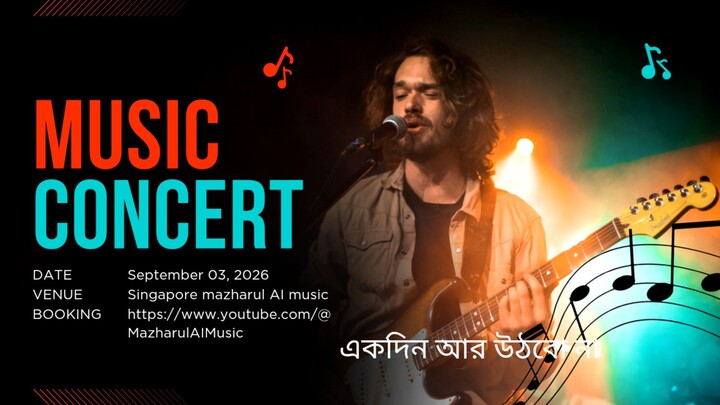 একদিন আর উঠবো না | হৃদয়ছোঁয়া বাংলা গান | Ekdin Ar Uthbo Na | M.I MUSIC