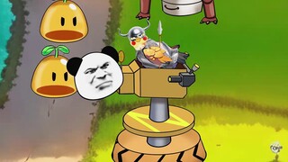 The delivery guy traveled through the tower defense game world and turned into a defense tower?