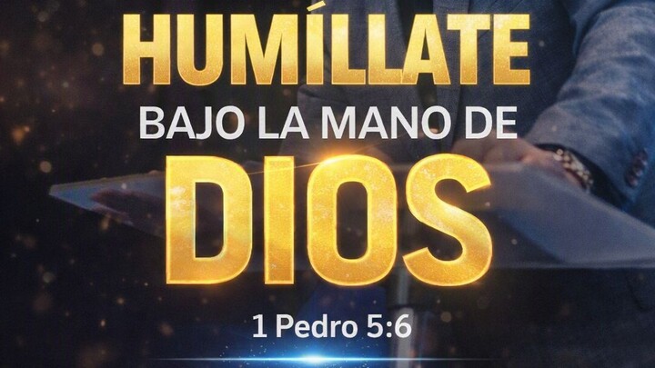 Humíllate bajo la mano poderosa de Dios