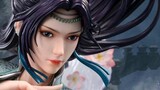 A Lan chats about modeling and playing｜Chinese comic female sculpture! Fight to break the sky! Take 