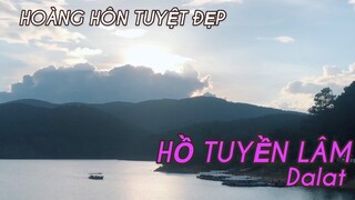 Khoảnh khắc HOÀNG HÔN TUYỆT ĐẸP trên HỒ TUYỀN LÂM Đà Lạt|Du lịch Đà Lạt.