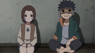 "Dengan suara tenggelam, Obito muncul."