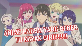 SETUJU BANGET AMA MANGAKA KANOJO MO KANOJO DAN AHO GIRL INI! - HAREM ENDING BEST ENDING!