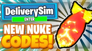 ALL NEW *☢NUKE* UPDATE OP CODES! Roblox delivery simulator codes