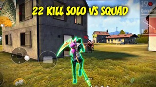 22 KILL SOLO VS SQUAD DI BRAZILIA💀