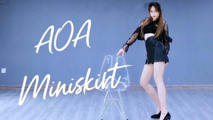 【仙女袁】竖屏aoa-miniskirt短裙 queendom版本完美还原