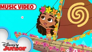 How Far I'll Go | Moana | Disney Junior Wonderful World of Songs |@disneyjunior