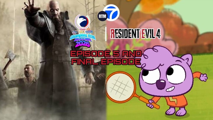 Champions RTM soccer and residen evil 4 episode 5 and final episode