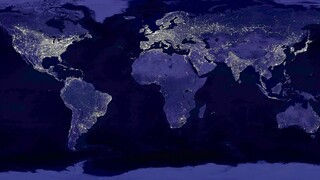 แผนที่แสงไฟยามค่ำคืนทั่วโลก ระดับความเจริญรุ่งเรืองของแต่ละภูมิภาคเป็นอย่างไร