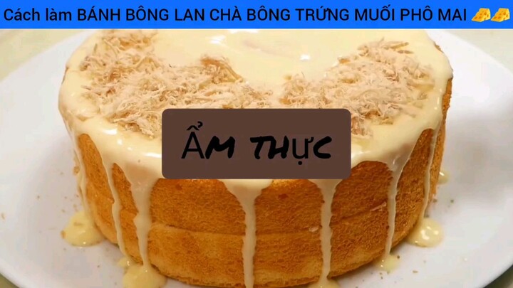 cách làm bánh bông lan muối cho các buổi tiệc