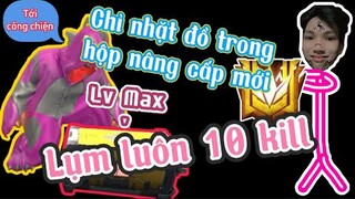 Một ngày chỉ nhặt đồ trong Hòm Tiếp Tế Mới, dọn sạch bản đồ trong FreeFire | Chú Xám