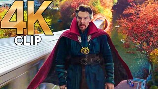 Spider Man Vs Doctor Strange - Fight Scene | SPIDER MAN NO WAY HOME (2021) Movie CLIP 4K