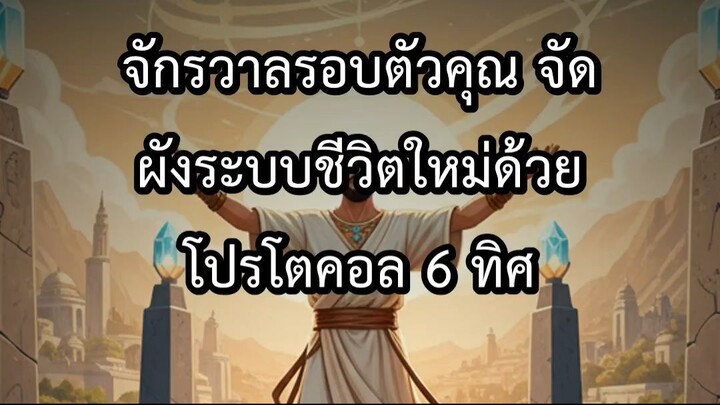 จักรวาลรอบตัวคุณ จัดผังระบบชีวิตใหม่ด้วยโปรโตคอล 6 ทิศ