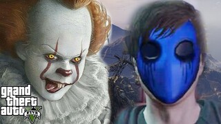 GTA 5 Mod - Pennywise Diệt Trừ Eyeless Jack Trả Thù Cho Jeff The Killer  | Big Bang