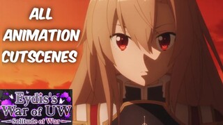 Sword Art Online: Alicization Rising Steel - [Eydis's War of UnderWorld] All Cutscenes Animation