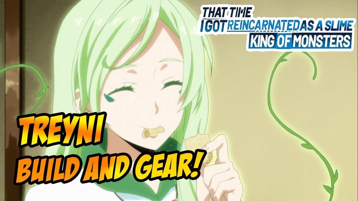 TREYNI AUTO ATTACK NYA BISA HEAL! BEST HEALER?! + BUILD & GEAR - TENSURA : KING OF MONSTER INDONESIA