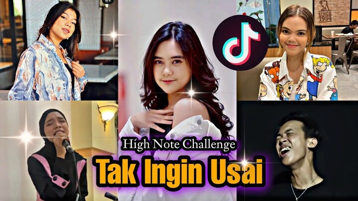 Tak Ingin Usai 🎼 Best Tiktok Cover || High note challenge compilation 😲🎤💯
