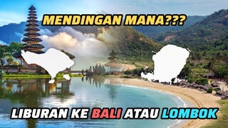 Pulau Bali vs Pulau Lombok: Adu Keindahan! Destinasi Mana Lebih Worth It utk Healing? |PanSos #short
