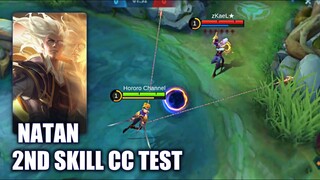 NATAN'S WEIRD CC SKILL | MOBILE LEGENDS