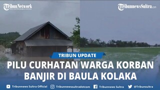 Cerita Korban Banjir di Baula Kolaka Sulawesi Tenggara, Warga Angkat Barang saat Rumah Terendam