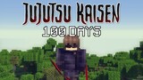 I Played Minecraft Jujutsu Kaisen For 100 DAYS… This Is What Happened