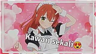ketika lu memakai baju maid😍| jedag jedug anime