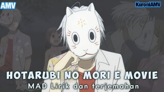 [AMV/MAD] Hotarubi No mori e movie | Be With You ~ Tiara Lirik terjemahan Indonesia