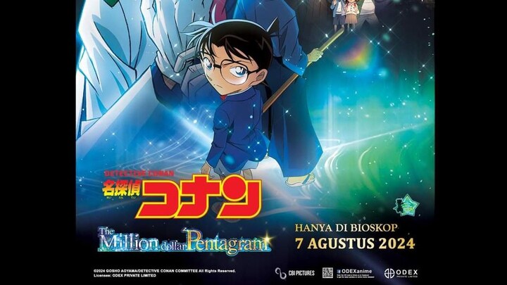 Trailer Resmi Detective Conan Movie 27 Tayang di Indonesia  -💎 7 Agustus 2024 ⚔️