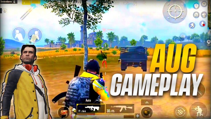 AUG GAMEPLAY | PUBGM