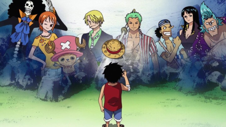 Một bài hát được viết bởi phi hành đoàn cho Luffy