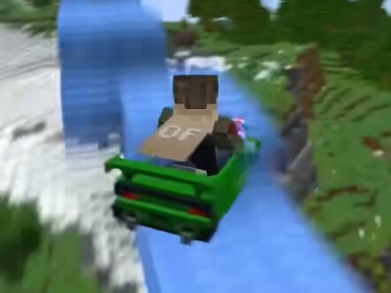 Minecraft: The Car God of Akina Mountain!