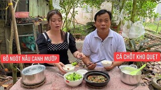 Bữa cơm đạm bạc nhưng đạm đà tình nghĩa vợ chồng