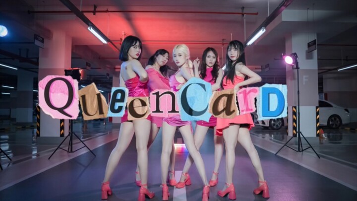 (G)I-DLE: I am Cuenca, do you want to be Cuenca? Five Queens in Barbie Pink Dance Queencard