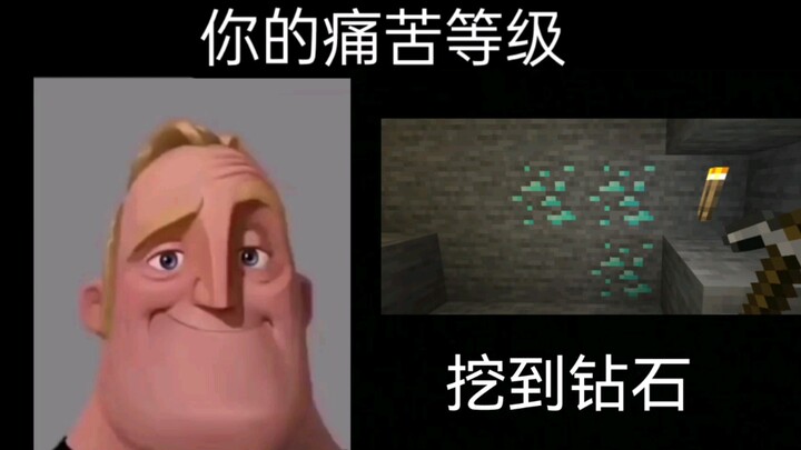 The pain level of Minecraft players....