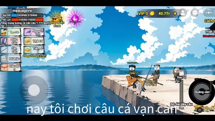 nay tôi chơi câu cá vạn cân#BuildaGame#钓魂#32226817