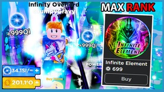 Buying The Infinite Element Gamepass & Unlocked Max Evolution In Roblox Ninja Legends 2