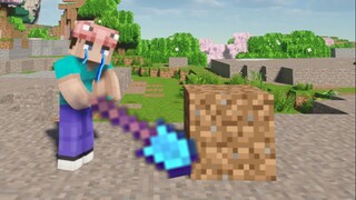 One like digs one block, I regret it!