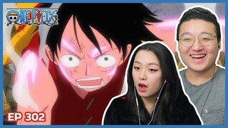 GEAR SECOND LUFFY VS LUCCI | One Piece Episode 302 Couples Reaction & Discussion