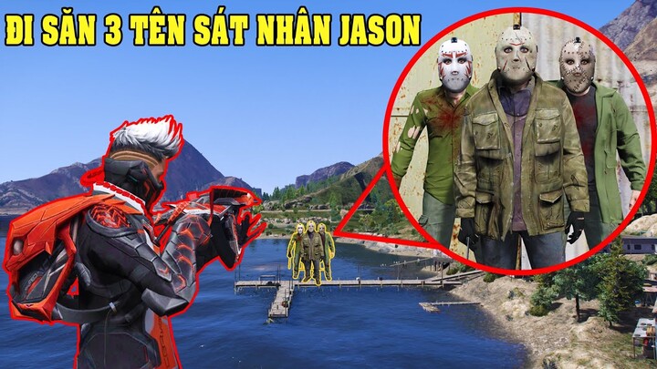 GTA 5 Free Fire Biệt Đội Cobra Đi Tiêu Diệt 3 Tên Sát Nhân Jason Tại Khu Vực Hồ Crystal Nguy Hiểm !