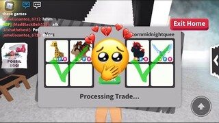 Getting mega evil unicorn & neon frost! (ROBLOX) Adopt me!