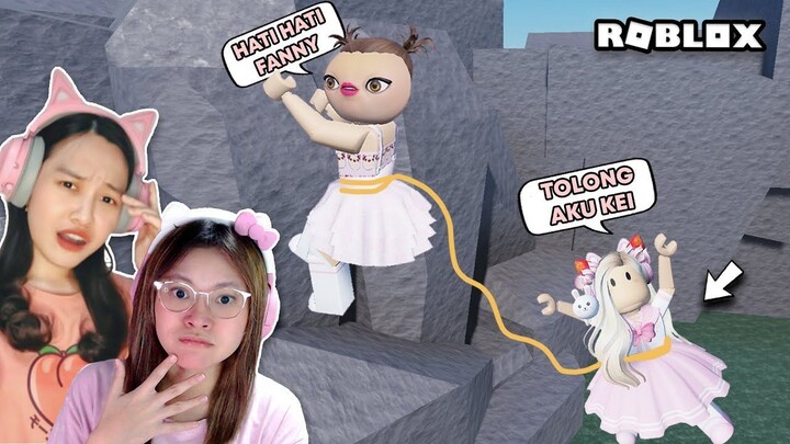 Mendaki Gunung Tapi Terikat Tali Sama Fanny !! [Roblox Indonesia]