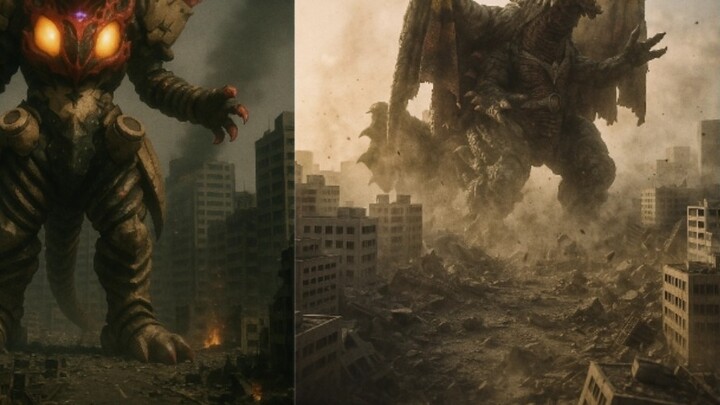Episode ketiga monster di dunia Ultraman melalui lensa AI
