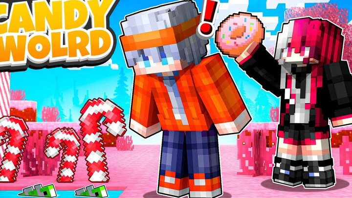 ฟรีโตสกับหวานหลุดเข้าไปใน โลกขนมหวาน !! l Minecraft หมู่บ้านสยองขวัญ