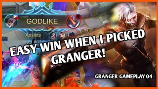 GRANGER GAMEPLAY 04 | EASY WIN WHEN I PICKED GRANGER, 88.7% WINRATE!