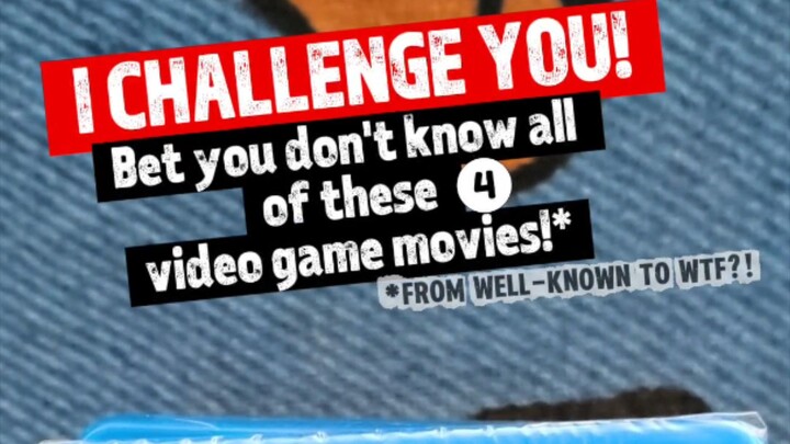How many video game movies do you recognize? #gaming #videogamemovies #gamemovies #bluray #movies