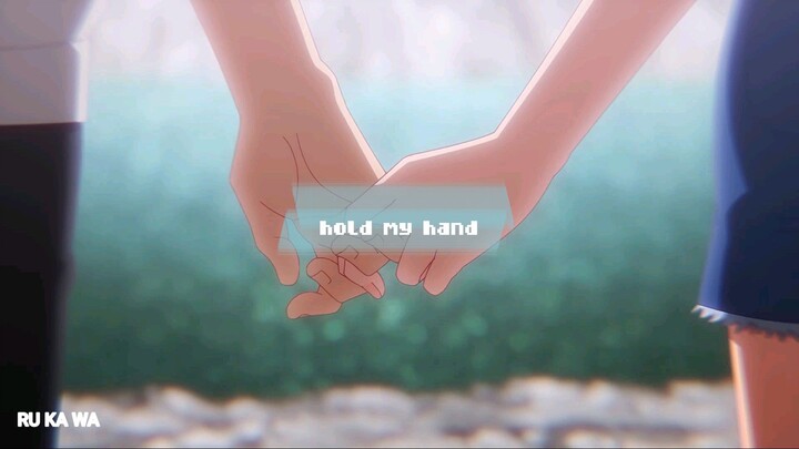 take my hand, take my whole life too.