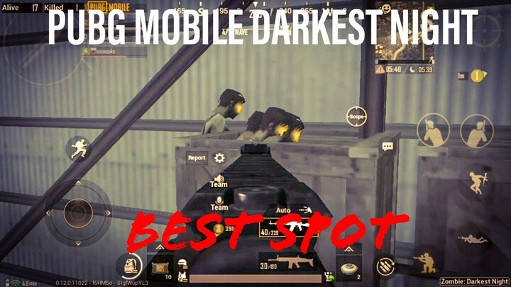 PUBG Mobile Darkest Night Survival BEST SPOT