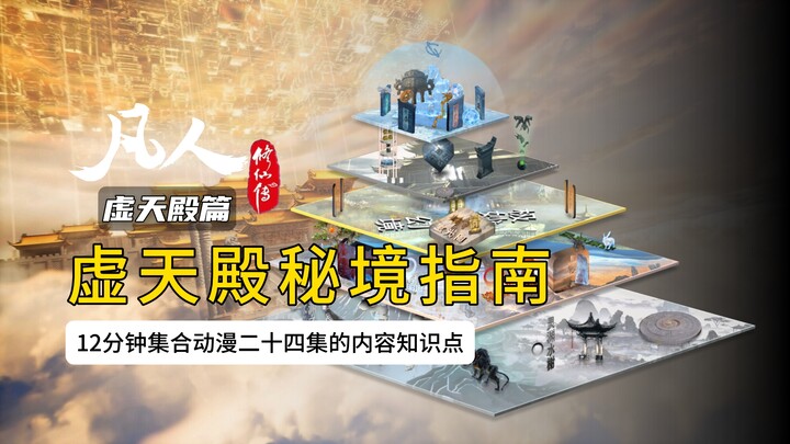 一份凡人修仙传虚天殿秘境指南请道友们注意查收！