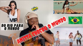 CALVIN | Reação 🇧🇷 Anitta - Girl From Rio | REAGINDO PELA PRIMEIRA VEZ 🙄| GRINGO REAGINDO🔥