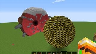 Minecraft: 1000 nukes vs sandworm trolls